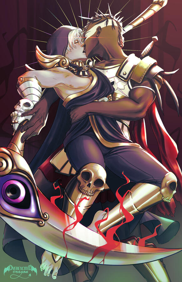 (2021) Thanatos and Ares, from Hades